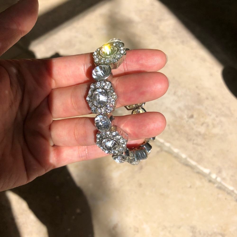From Dillard’s crystal bracelet